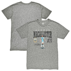 Alexis Mac Allister Argentina National Team 1863FC Snapshot Tri-Blend T-Shirt - Heather Gray online