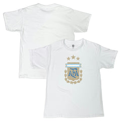 Argentina National Team 1863FC Youth Badge T-Shirt - White discount