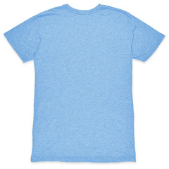 Argentina National Team 1863FC Retro Wordmark Tri-Blend T-Shirt - Light Blue shop