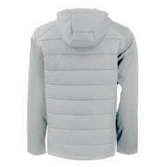 Atlanta Falcons Cutter & Buck Evoke Hybrid Eco Softshell Recycled Full-Zip Hoodie Jacket - Light Gray outlet
