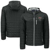 Atlanta Falcons Cutter & Buck Rainier PrimaLoft Eco Insulated Full-Zip Puffer Jacket - Black sale
