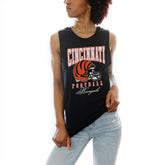 Cincinnati Bengals Gameday Couture Women's Preseason Opener Racerback Tank Top - Black outlet