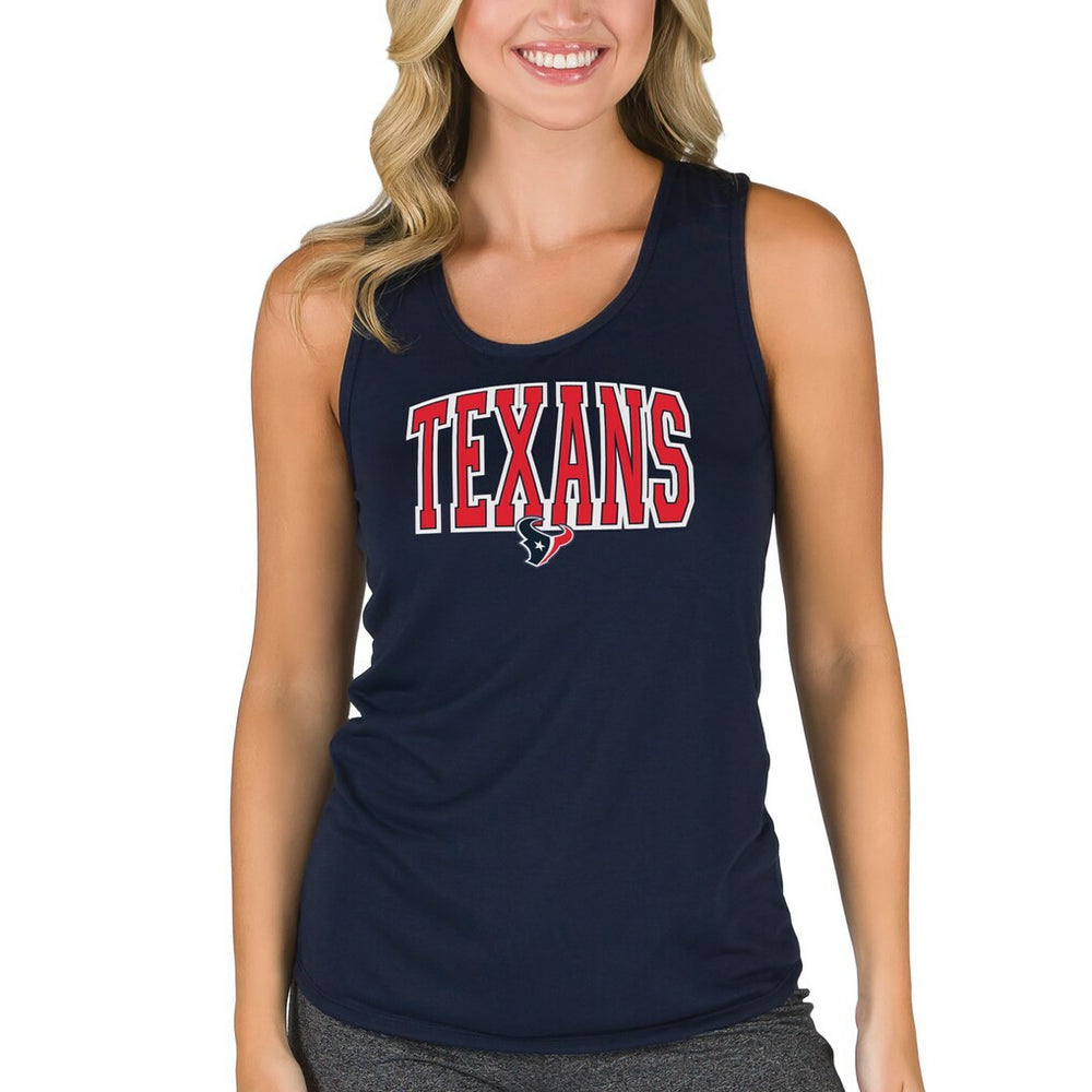 Houston Texans Concepts Sport Women's Marathon Tank Top - Navy discount