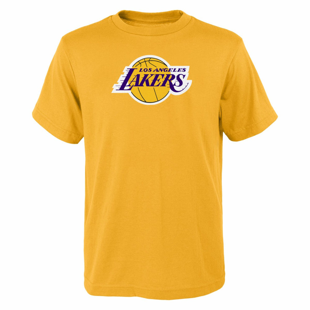 Los Angeles Lakers Youth Primary Logo T-Shirt - Gold discount