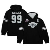 Wayne Gretzky Los Angeles Kings Mitchell & Ness 1993 Name & Number Premium Pullover Hoodie Black