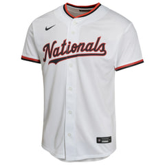 CJ Abrams Washington Nationals Youth Home Game Player Jersey - White | Nike