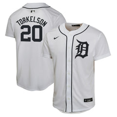 Spencer Torkelson Detroit Tigers Youth Home Game Player Jersey - White | Nike