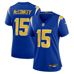 Ladd McConkey Los Angeles Chargers Women's Alternate Game Jersey - Royal | Nike on sale