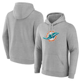 Miami Dolphins Deliver Fleece Pullover Hoodie - Heather Gray discount