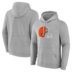 Cleveland Browns Deliver Fleece Pullover Hoodie - Heather Gray for sale