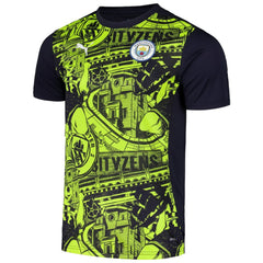 Manchester City 2024/25 Pre-Match Jersey - Black | Puma for sale