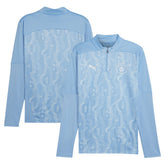 Manchester City 2024/25 Pre-Match dryCELL Quarter-Zip Top - Light Blue | Puma shop