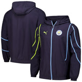 Manchester City 2024/25 Pre-Match Anthem dryCELL Full-Zip Hoodie Jacket - Navy | Puma online