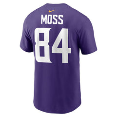 Randy Moss Minnesota Vikings Retired Player Name & Number T-Shirt - Purple | Nike sale
