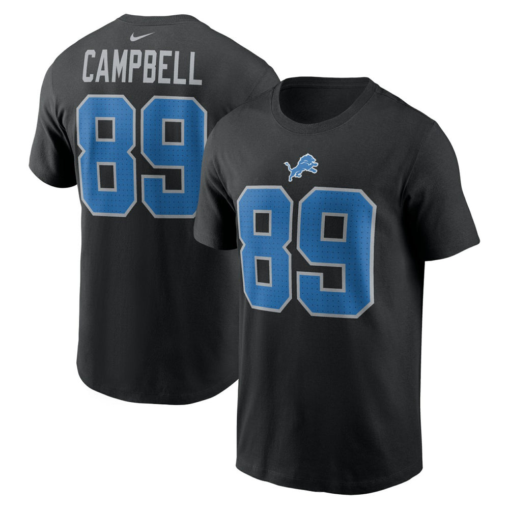 Dan Campbell Detroit Lions Retired Player Name & Number T-Shirt - Black | Nike online
