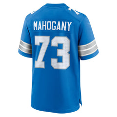 Christian Mahogany Detroit Lions Team Game Jersey - Blue | Nike for sale