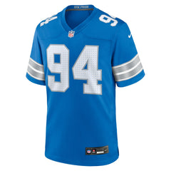 Mekhi Wingo Detroit Lions Team Game Jersey - Blue | Nike discount