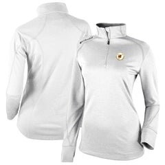 San Diego Padres Women's Cooperstown Collection Shotgun 2.0 Omni-Wick Quarter-Zip Top - White | Columbia