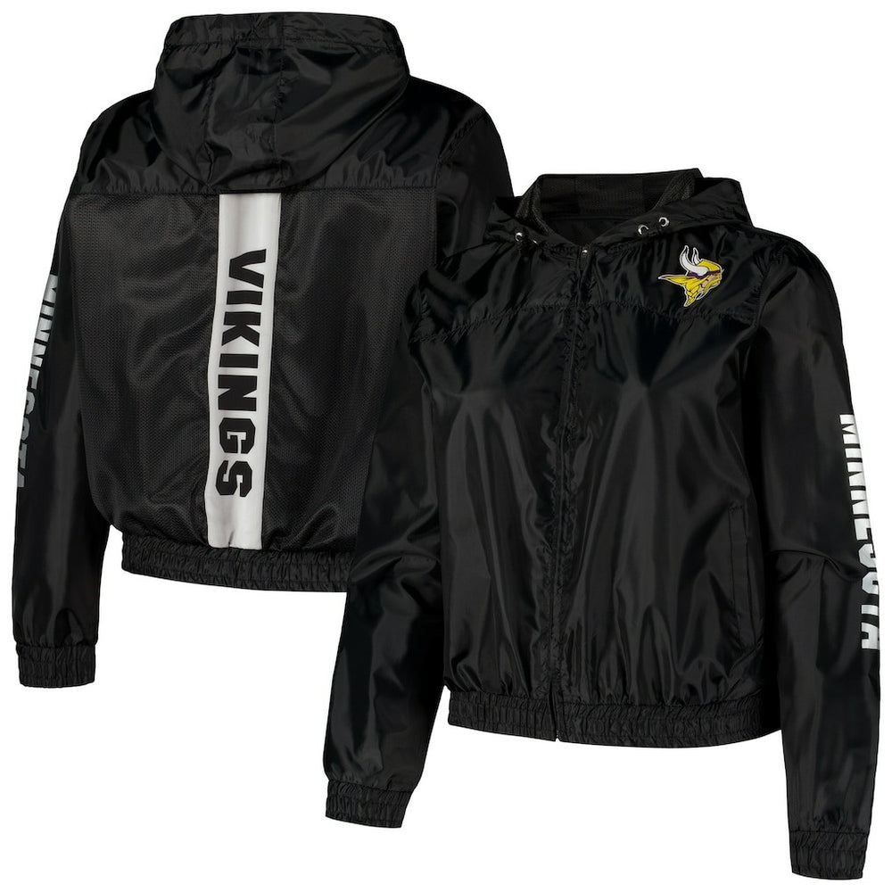 Minnesota Vikings Women's Full-Zip Jacket - Black outlet