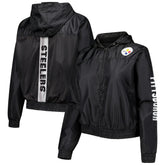 Pittsburgh Steelers Women's Full-Zip Jacket - Black for sale