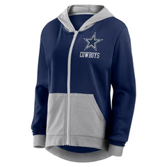 Dallas Cowboys Women's Hit It Full-Zip Hoodie - Navy online