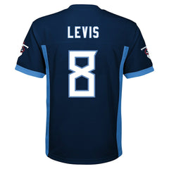 Will Levis Tennessee Titans Youth Replica Player Jersey - Navy outlet
