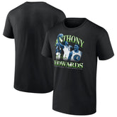 Anthony Edwards Minnesota Timberwolves Retro '90s T-Shirt - Black shop