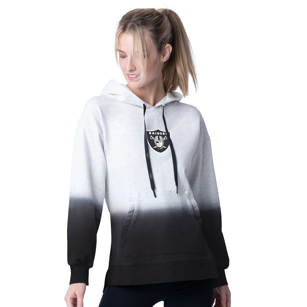 Las Vegas Raiders MSX by Michael Strahan Women's Daniela Pullover Hoodie - Black outlet