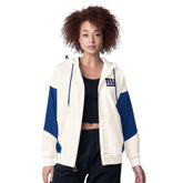 New York Giants Starter Women's Scrimmage Full-Zip Hoodie - White on sale