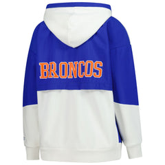 Denver Broncos Starter Women's Scrimmage Full-Zip Hoodie - White discount