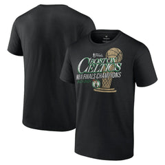 Boston Celtics 2024 NBA Finals Champions Fast Break Finish Trophy T-Shirt - Black | Fanatics shop