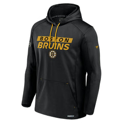 Boston Bruins Fanatics Big & Tall Authentic Pro Pullover Hoodie Black