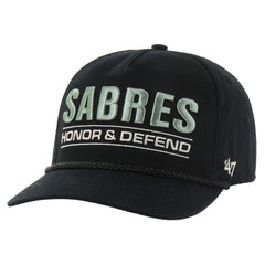 Buffalo Sabres '47 OHT Military Appreciation Homeland Honor and Defend Hitch Adjustable Hat Black