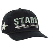Dallas Stars '47 OHT Military Appreciation Homeland Honor and Defend Hitch Adjustable Hat Black