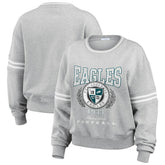 Philadelphia Eagles WEAR by Erin Andrews Women's Pullover Sweatshirt - Heather Gray online