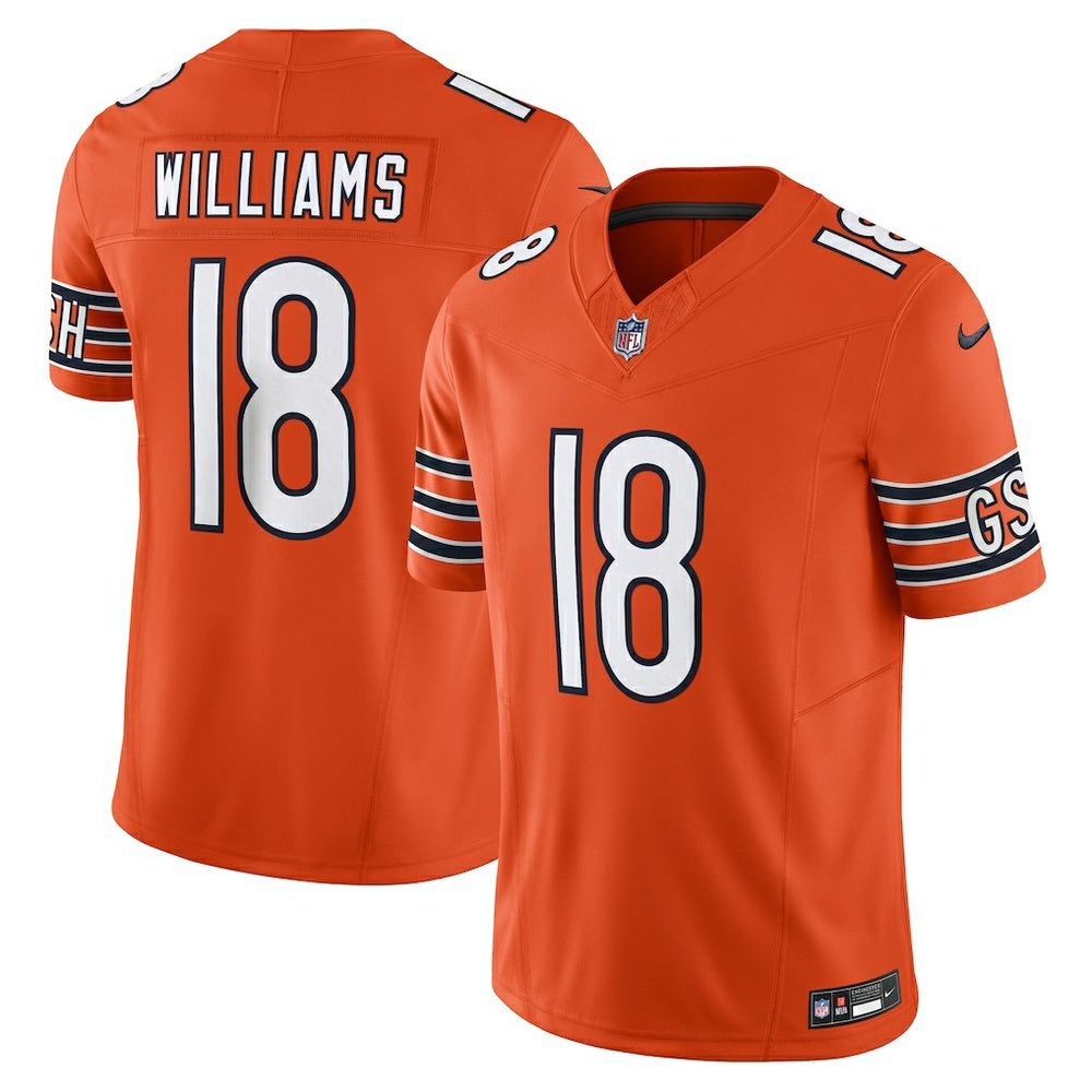 Caleb Williams Chicago Bears Vapor F.U.S.E. Limited Jersey - Orange | Nike discount