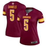 Jayden Daniels Washington Commanders Women's Legend Player Performance Top - Burgundy | Nike on sale