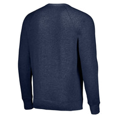 Atlanta Braves MLB x Guy Fieri’s Flavortown Unisex Tri-Blend Pullover Sweatshirt - Navy