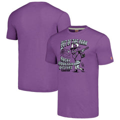 Colorado Rockies MLB x Guy Fieri’s Flavortown Unisex Tri-Blend T-Shirt - Purple