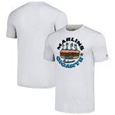 Miami Marlins MLB x Guy Fieri’s Flavortown Unisex Tri-Blend T-Shirt - Ash