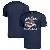 Minnesota Twins MLB x Guy Fieri’s Flavortown Unisex Tri-Blend T-Shirt - Navy