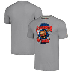 Philadelphia Phillies MLB x Guy Fieri’s Flavortown Unisex Tri-Blend T-Shirt - Gray
