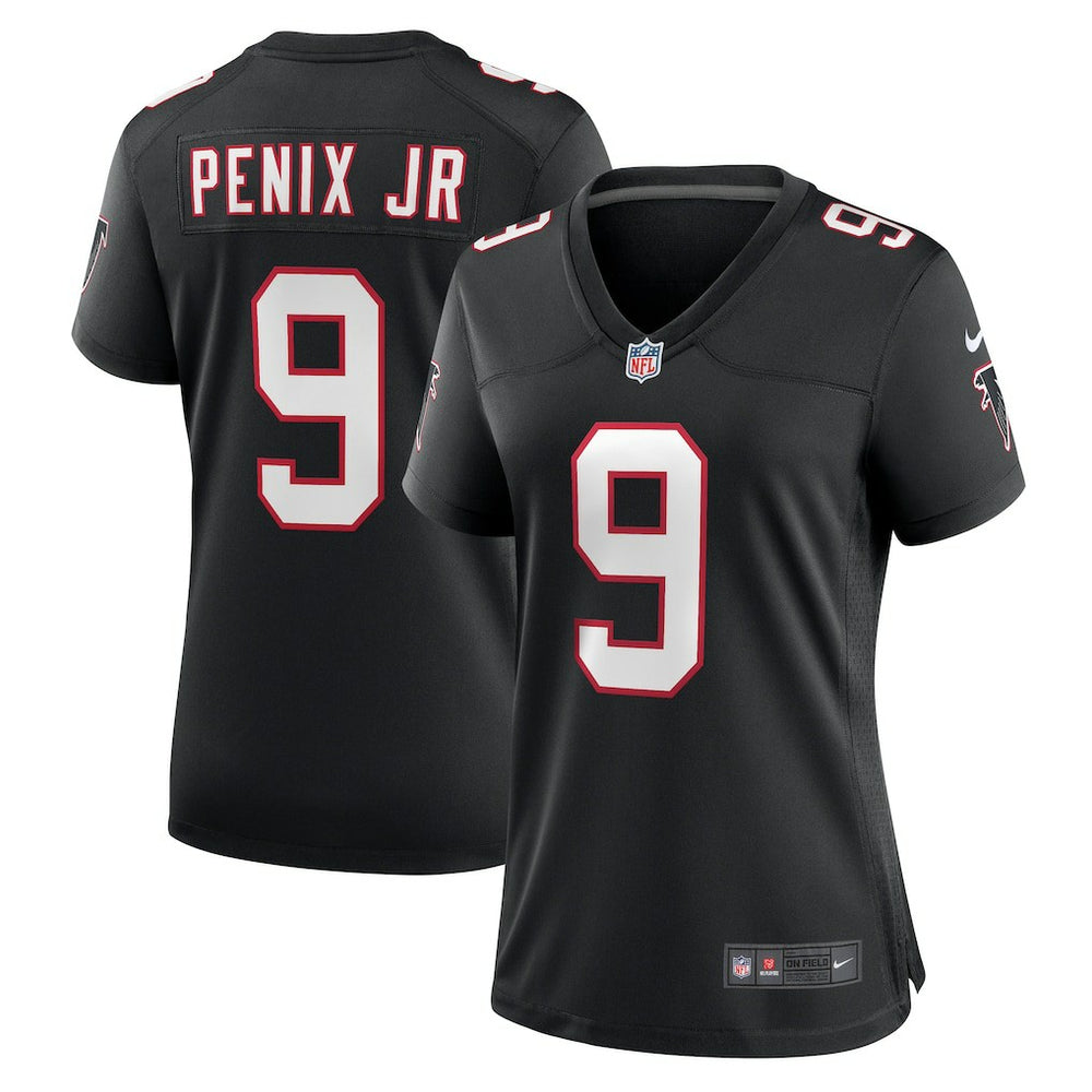 Michael Penix Jr. Atlanta Falcons Women's Alternate Game Jersey - Black | Nike online