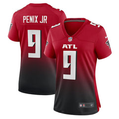 Michael Penix Jr. Atlanta Falcons Women's Alternate Game Jersey - Red | Nike sale