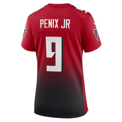 Michael Penix Jr. Atlanta Falcons Women's Alternate Game Jersey - Red | Nike sale