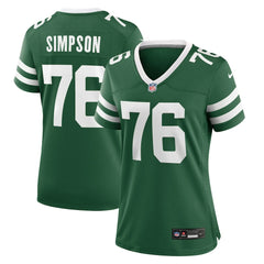 John Simpson New York Jets Women's Game Jersey - Legacy Green | Nike discount