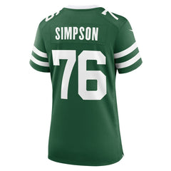 John Simpson New York Jets Women's Game Jersey - Legacy Green | Nike discount