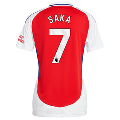 Bukayo Saka Arsenal Women's 2024/25 Home Replica Player Jersey – Red | Adidas online