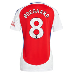Martin Odegaard Arsenal Women's 2024/25 Home Replica Player Jersey – Red | Adidas sale