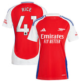 Declan Rice Arsenal Women's 2024/25 Home Replica Player Jersey – Red | Adidas discount